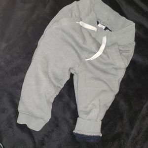 Baby Gap sherpa lined joggers